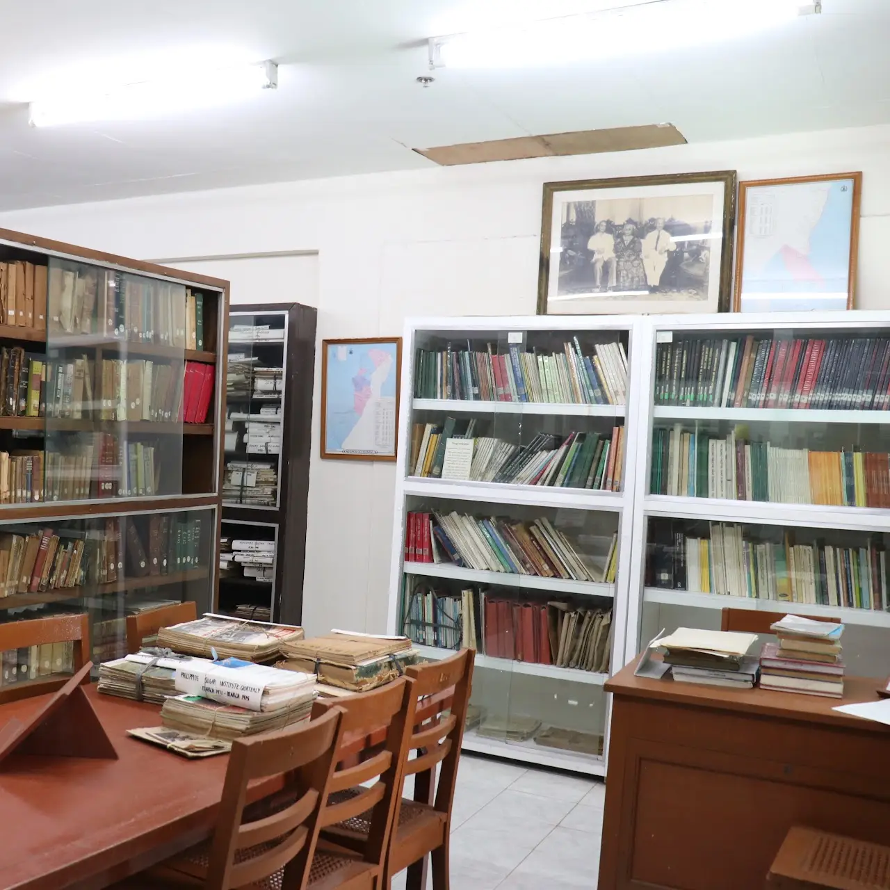 KRC collection with BSP publications and research materials