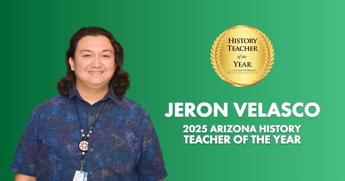 CEd Alumnus named Arizona History Teacher of the Year