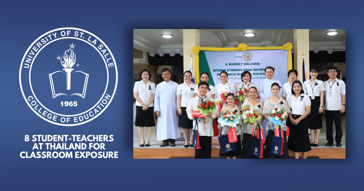 USLS CED Students at Thailand for Classroom Exposure