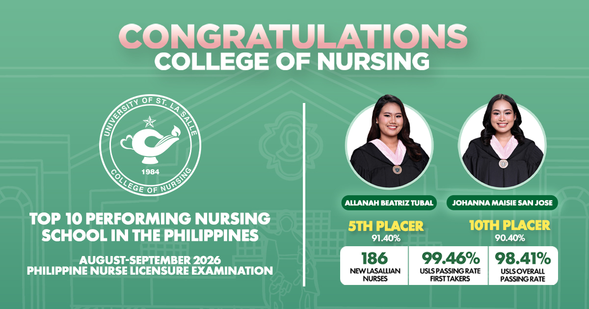 USLS Nursing Places 10th With Two Topnotchers