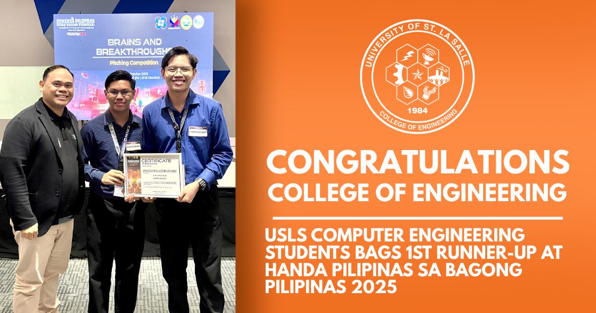 USLS takes 1st Runner-Up at Handa Pilipinas sa Bagong Pilipinas 2025