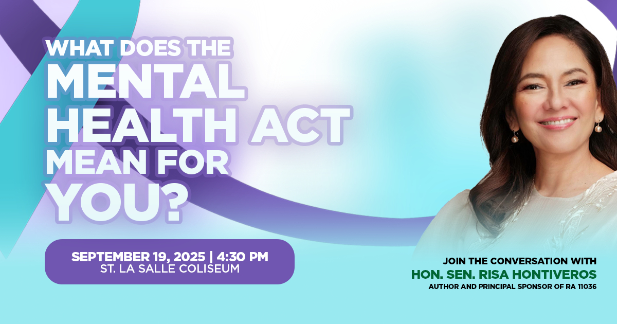 Sen. Risa Hontiveros to Speak on Mental Health at USLS