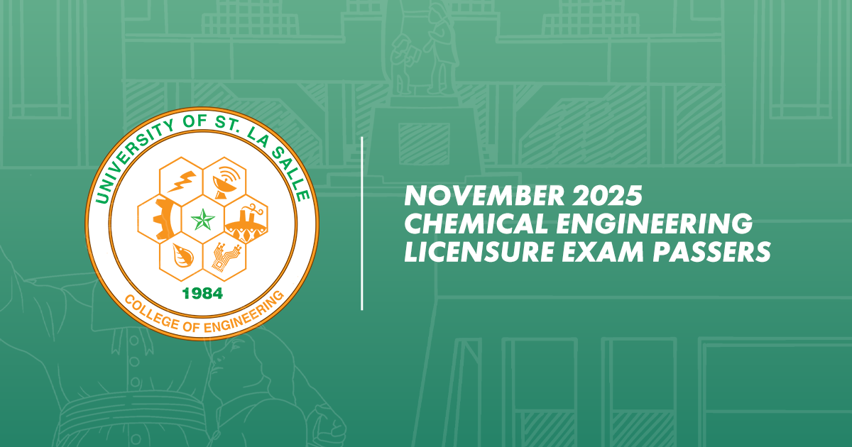 USLS produces six new Lasallian Chemical Engineers