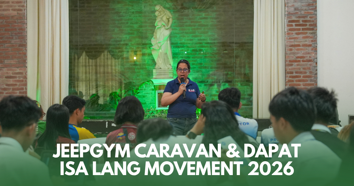 USLS Hosts JEEPGYM Caravan & Dapat Isa Lang Movement in NIR