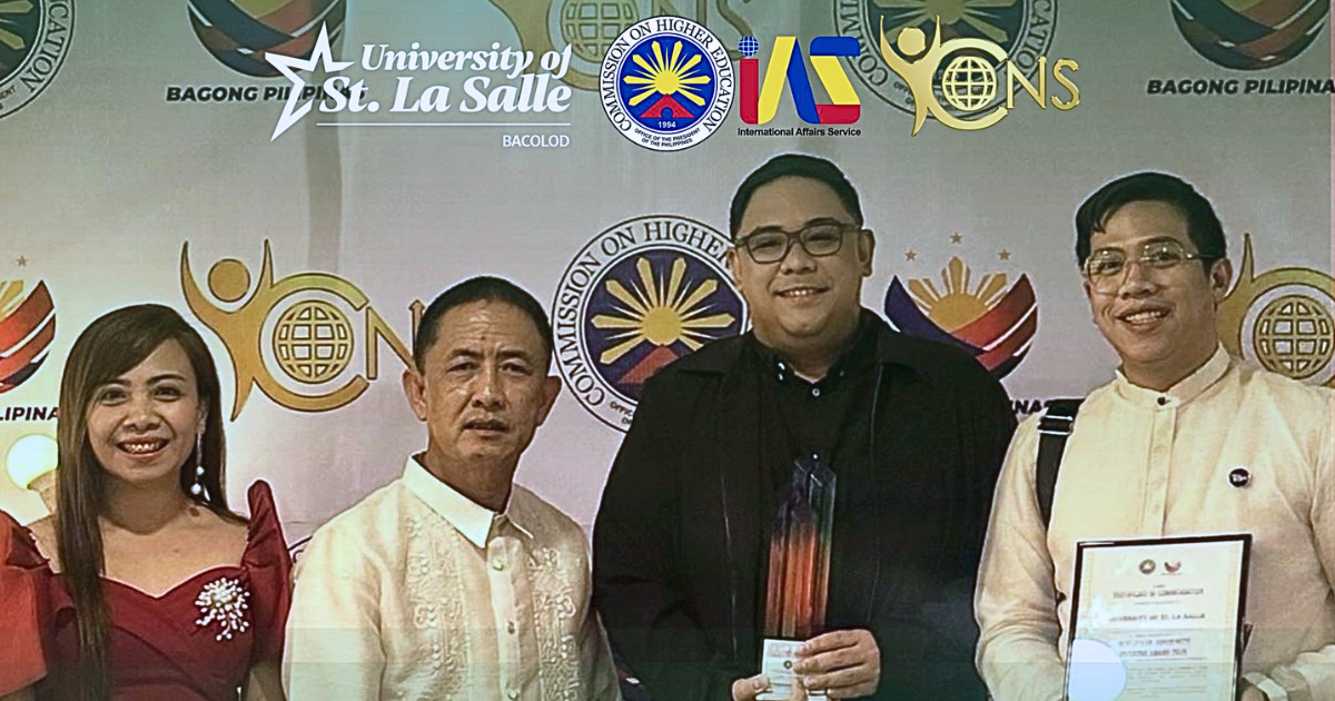 USLS recognized as national awardee in CHED ICONS 2025