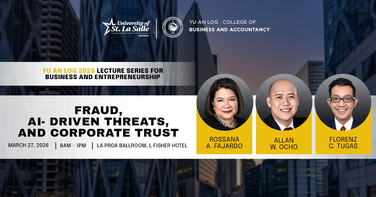 USLS Yu An Log 2026 Lecture Series for Business and Entrepreneurship